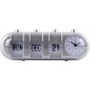 Budík Retro Tube Calendar Flip Karlsson KA6045SI, 10cm