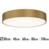 ACB Isia 30 LED GOLD P3453472OT (Moderné španielske stropné LED svietidlo ACB Isia.)