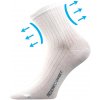 Ponožky LONKA Demedik white 3 páry 39-42 110454