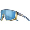 Julbo Cyklistické okuliare FURY Spectron 3CF modrá/zlatá
