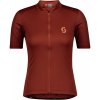 Dámsky cyklistický dres Scott Endurance 10 S/Sl Rust Red/Brick Red XS