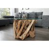 Konferenčný stôl Nature 39832 Ø60cm Drevo Teak