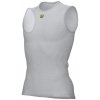 ALÉ Cyklistické tričko bez rukávov - STEAM INTIMO - biela