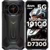 Doogee S200 Plus čierny (Odolný 5G mobil s nočným videním, RAM 12GB, pamäť 512GB, FullHD+ displej 6.72
