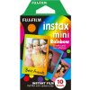 FUJIFILM instax mini instantný fotoaparát film RAINBOW, 10 ks.