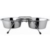 RAINTECH Dvojmiska LAVOR nerez so stojanom (chróm) 0,35l / 13,5cm