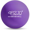 Hladká masážna loptička 4FIZJO 6,25 cm x 6,25 cm fialová