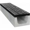 Covernit Betónový žľab B125 s liatinovou mrežou H200 20 20 100