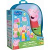 Liscianigioch Peppa Pig - Batoh s kostkama Baby Blocks