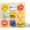 New Classic Toys vkladacie puzzle dopravné prostriedky
