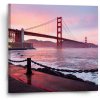 Sablio Obraz Golden Gate - 50x50 cm