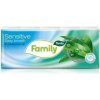 Papierové vreckovky Sensitive Easy Breath, eukalyptový olej, 3 vrstvové, 10x10 ks, TENTO