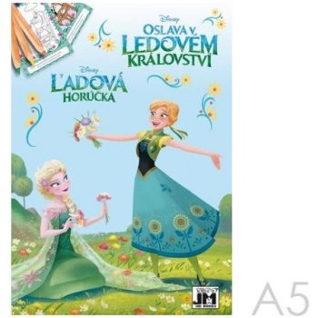 Ledové království - Oslava v Ledovém království - Omalovánky A5 - autor neuvedený