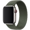 eses Pletený navliekací remienok pre Apple Watch 38 mm/40 mm/41 mm/42 mm - veľkosť M Farba: snovo zelená