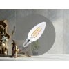 NEDES LED žiarovka / filament 4W - C35 / E14 / 4000K - ZLF722