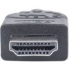 MANHATTAN kabel HDMI Male to DVI-D 24+1 Male, Dual Link, Black, 1,8m