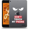 Picasee silikónový prehľadný obal Apple iPad mini 2019 5. generace Angry Eyes Transparent