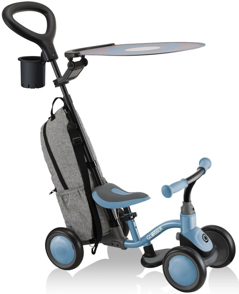 Globber 3v1 Deluxe Learning Bike 3in1 Deluxe Ash Blue