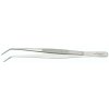Lexwo pinzeta lomená špicatá 16 cm typ 425, modrá