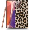 Picasee silikónový prehľadný obal pre Samsung Galaxy Note 20 - Brown Tiger