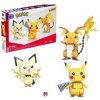 Mega Construx Pokémon: Build & Show Pikachu Evolution Trio (Pichu, Pikachu & Raichu)