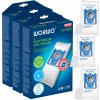 12x vrecká Worwo ELMB01 do vysávača Aeg Elektrolux + 1x filter Hepa Sillar