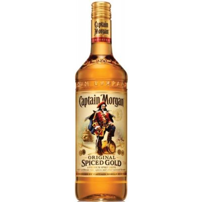 Captain Morgan Spiced Gold 35% 1 l (čistá fľaša)