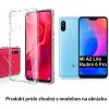 Silikónové Púzdro Luxria Clear Absorb pre Xiaomi - Priehľadné Pre Xiaomi: Mi A2 Lite (Redmi 6 Pro)