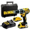 Dewalt 18V 70/27Nm 2X2,0Ah Li-Ion Brushless Vŕtačka/Šroubovák V Kufri Tstak Dcd796D2