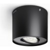 LED prisadené stropné svietidlo bodové Philips PHASE 53300/30/16 - čierna