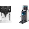 Rancilio Silvia PRO X, černá + Rancilio Rocky Doserless