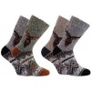 Pánske termo ponožky Jeleň - 43-46 / bledohnedá