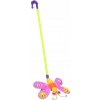 Detská hračka Motýľ na tyči - 54 cm s variabilným držadlom