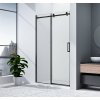 GELCO DRAGON BLACK sprchové dvere 1400 mm, číre sklo GD4614B
