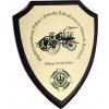 ETROFEJE drevená plaketa H73 / H72 - štít Varianta: drevená plaketa H73 - štít, 225x180mm