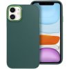 Puzdro Frame TPU iPhone 11 - zelené