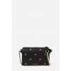 CROSSBODY KARL LAGERFELD K/AUTOGRAPH SM CROSSBODY PINS BLACK EMBELLISHMENT