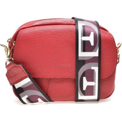 Renata Corsi dámska kožená crossbody kabelka RC1751 Rosso