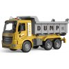 Auto stavební sklápěč na setrvačník s efekty 28 cm (W051094)