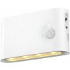 Solight Orientačné LED svietidlo do zásuvky nabíjacie 0,5W 3000K pohybový + súmrakový senzor WL920