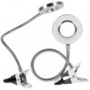 Verk Stolní LED kosmetická lampa s klipem 24 LED
