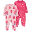 Carter’s CARTER'S Overal na zips Sleep & Play Pink Raspberry dievča 2ks