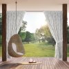 Záves GARDEN na záhradu a terasu z vodeodolnej tkaniny s rastlinným motívom na tuneli 155 x 200 cm-HF-464926