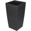 Plastkon Eliot Stone kvetináč 25 x 46 cm antracitová