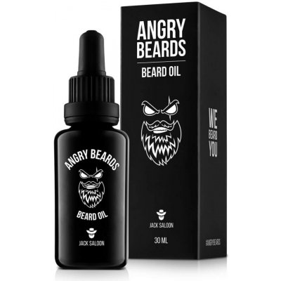 Angry Beards Olej na bradu a fúzy 30 ml 30 ml Jack Saloon