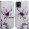 Peňaženkové kožené puzdro na Motorola Moto G72 - Magnolia