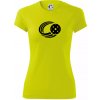 Florbal lopta - Dámske Fantasy športové (dresovina) - M ( Neonová žltá )