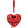 MOSCHINO Heart Red crossbody kabelka
