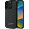 Pevné pouzdro Red Bull RBHMP15L24CFGSMK iPhone 15 Pro 6.1 černo/černé Carbon Fiber Power Bar MagSafe