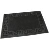 Gumová vstupná kefová rohož Pins - Deco - 60 x 40 x 0,8 cm